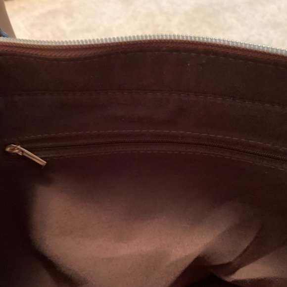 Studio Collection by Straw Studios NWT Cognac Bag - Picture 7 of 14